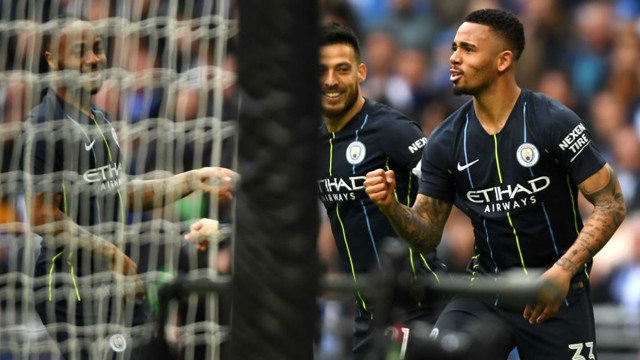FINAL: Gabriel Jesus scored the winner as City booked a place in the FA Cup final