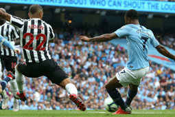 ACTION SHOT: That stunning goal.