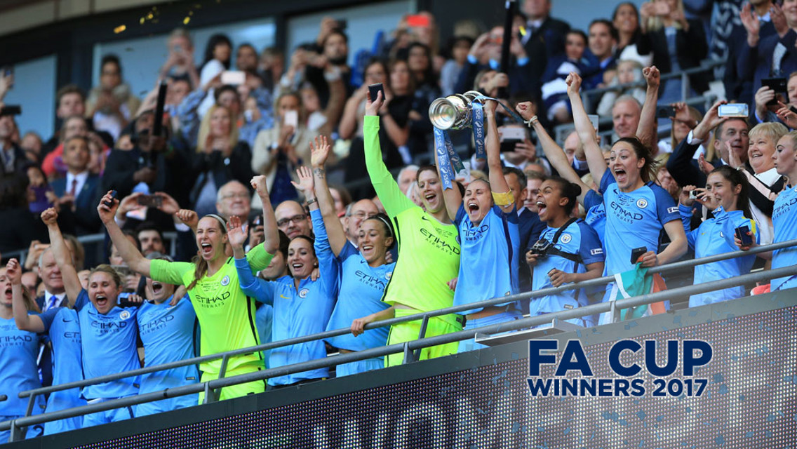 CELEBRATE: The FA Cup is ours!