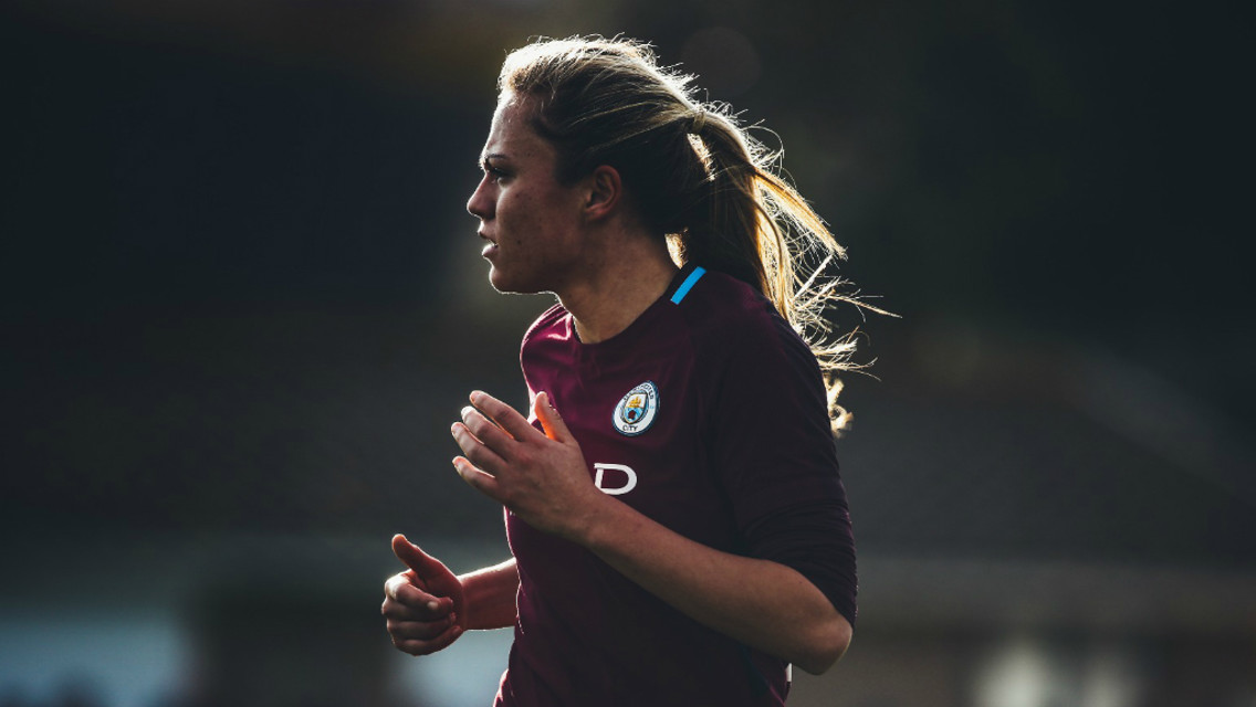 WING PLAY: Claire Emslie has quickly become an integral part of Nick Cushing's side