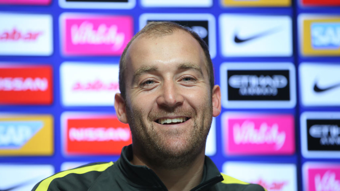 PROUD MANAGER: Nick Cushing was delighted with his side's ambition in the victory over Zvezda Perm