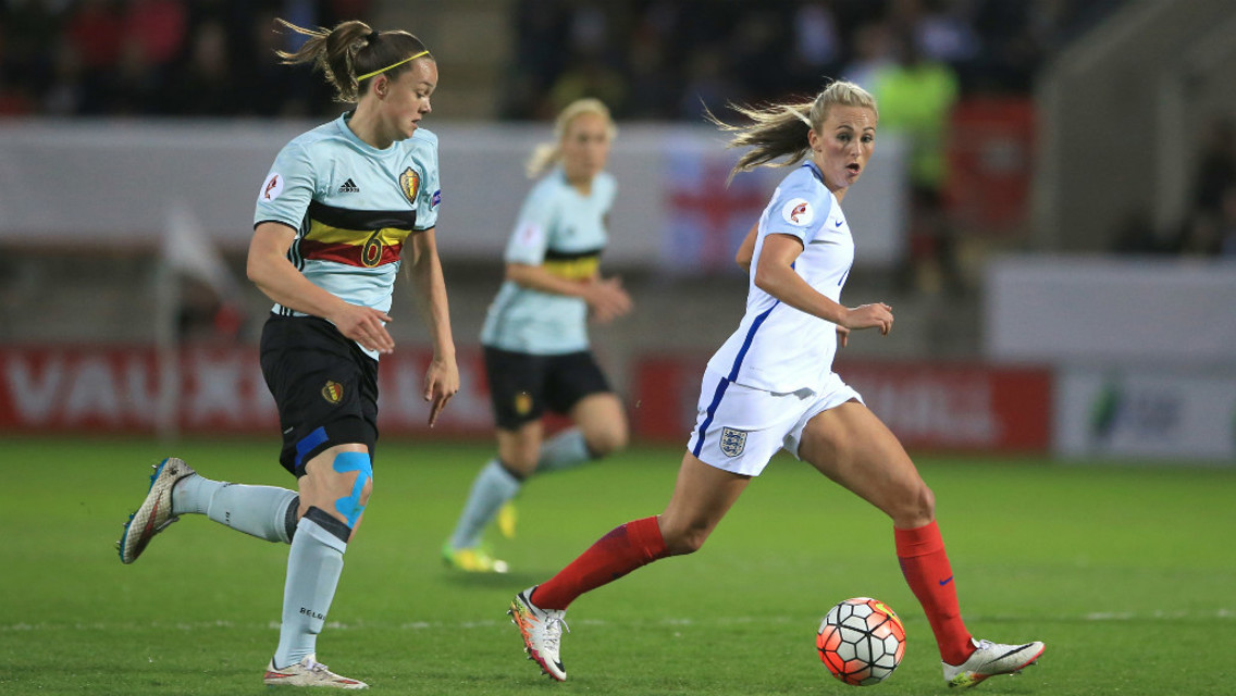 RECALLED: Toni Duggan is back in the national team.