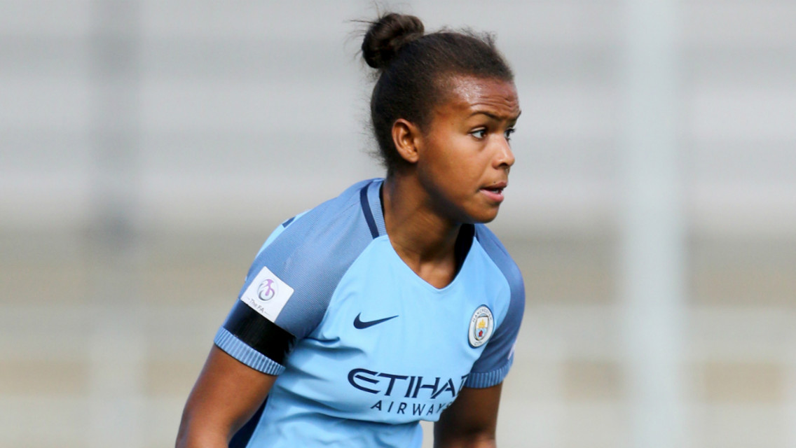 PARRIS LIFE: Nikita Parris is enjoying the best form of her career with Man City Women