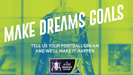 MAKE DREAMS GOALS: City and the FA are working together to make football fans' dreams come true