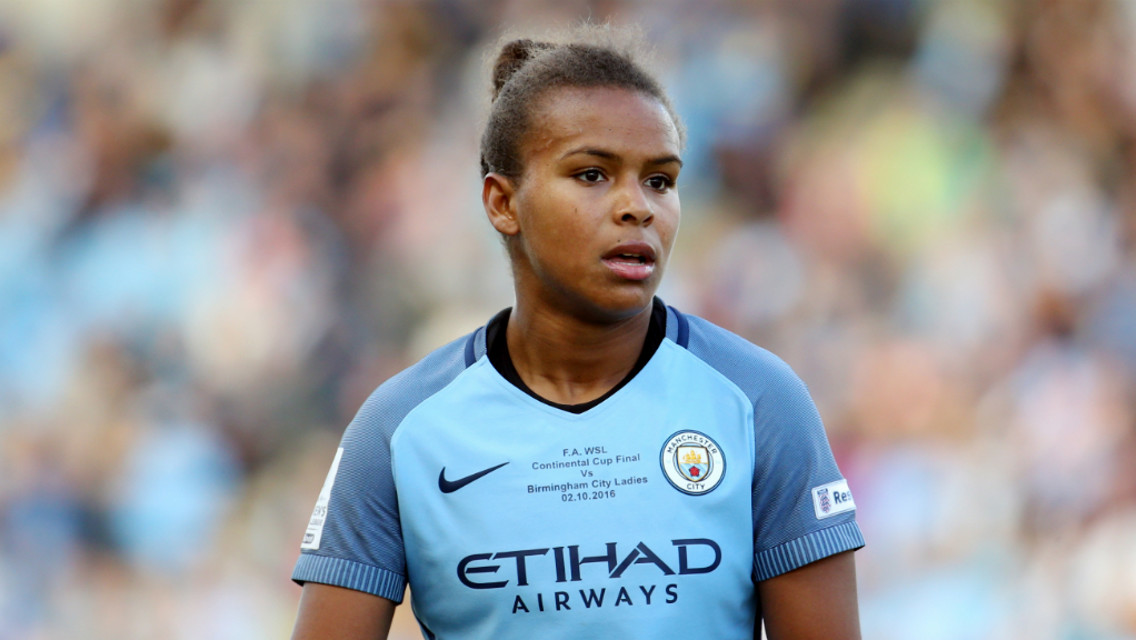 CHASING THE DREAM: Nikita Parris has set her sights on more success with Man City Women