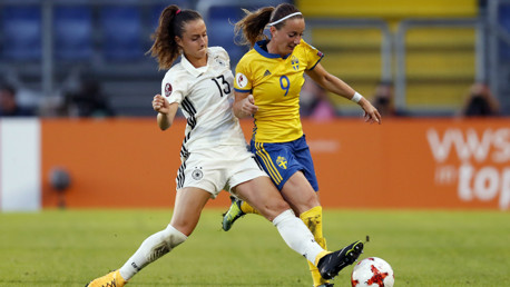 EXCITING SUMMER: Kosovare Asllani is one of ten MCWFC representatives at Euro 2017 this month.