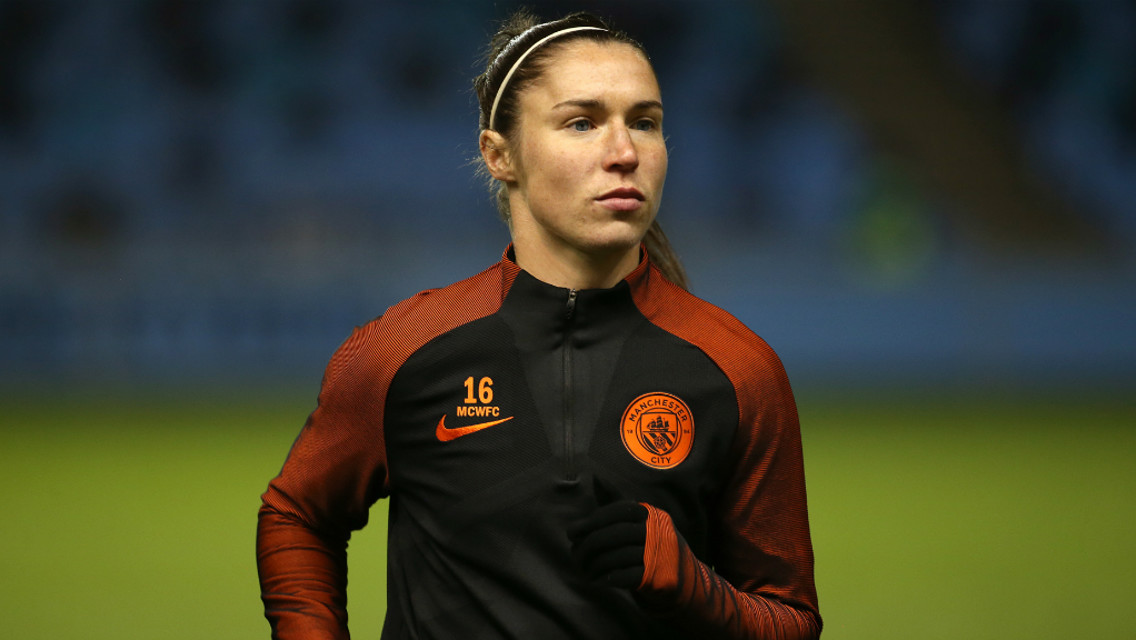 TOP SCORER: Jane Ross bagged 13 goals in her debut season with Man City Women