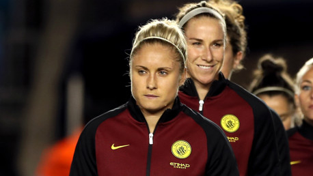 SKIPPER: Steph Houghton says City never have any intention of playing for a draw