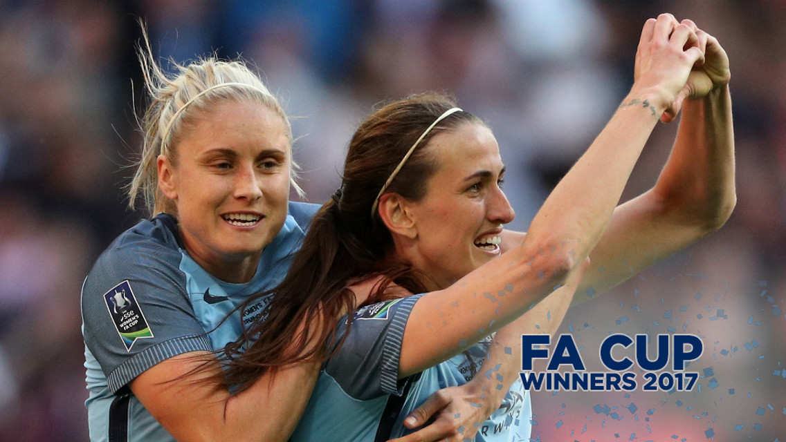 BRILL JILL: Jill Scott acknowledges her family and friends in the crowd at Wembley following her goal