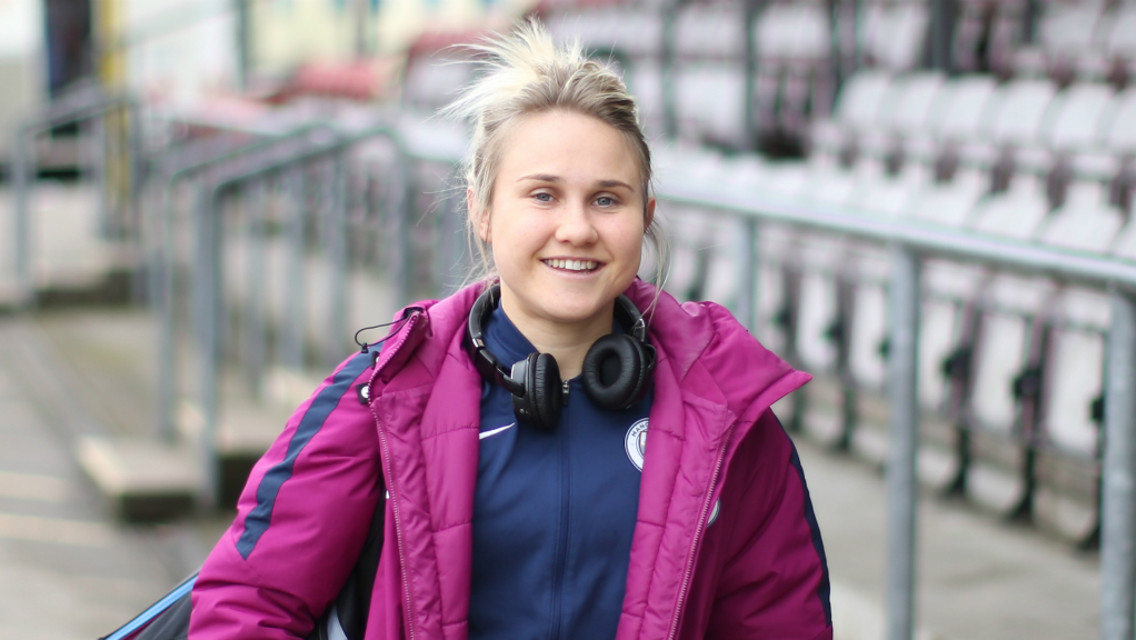 BUSY: Izzy Christiansen is set to make her 100th City appearance against Sunderland