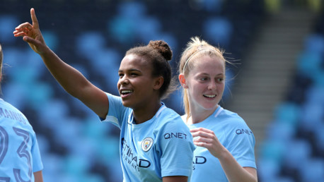 LIONESSES: Nikita Parris and Keira Walsh are amongst five City stars to be nominated for the England Player of the Year...