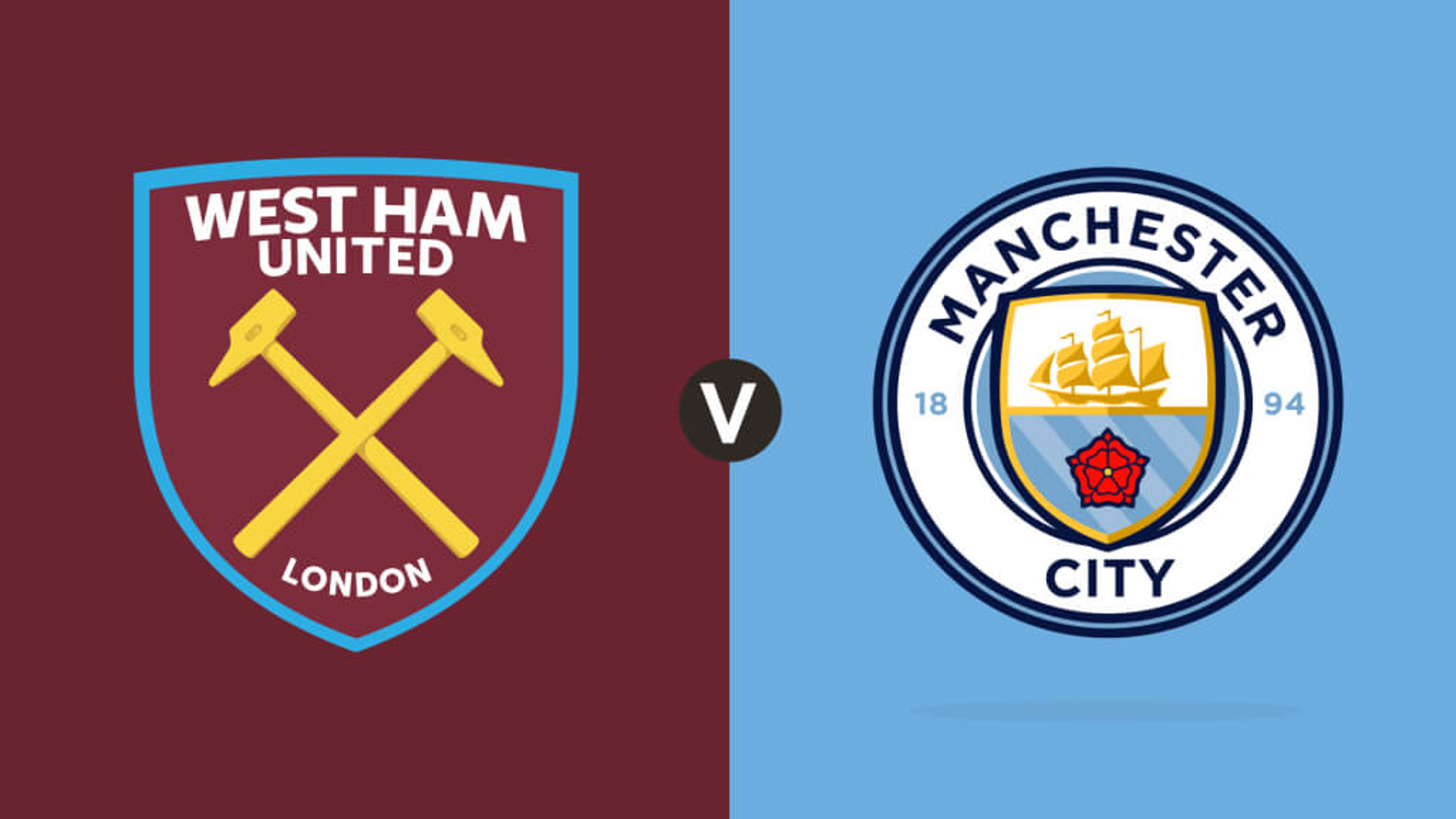 West Ham 1-4 City: MATCH STATS
