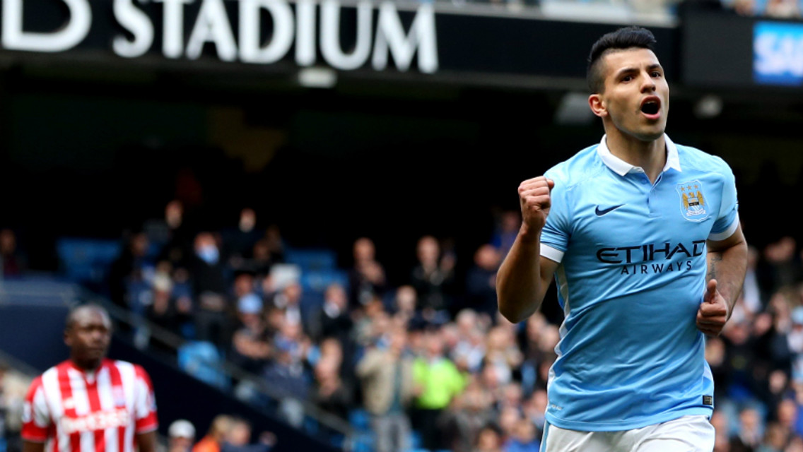 HOT SHOT: Kun just one behind Kane