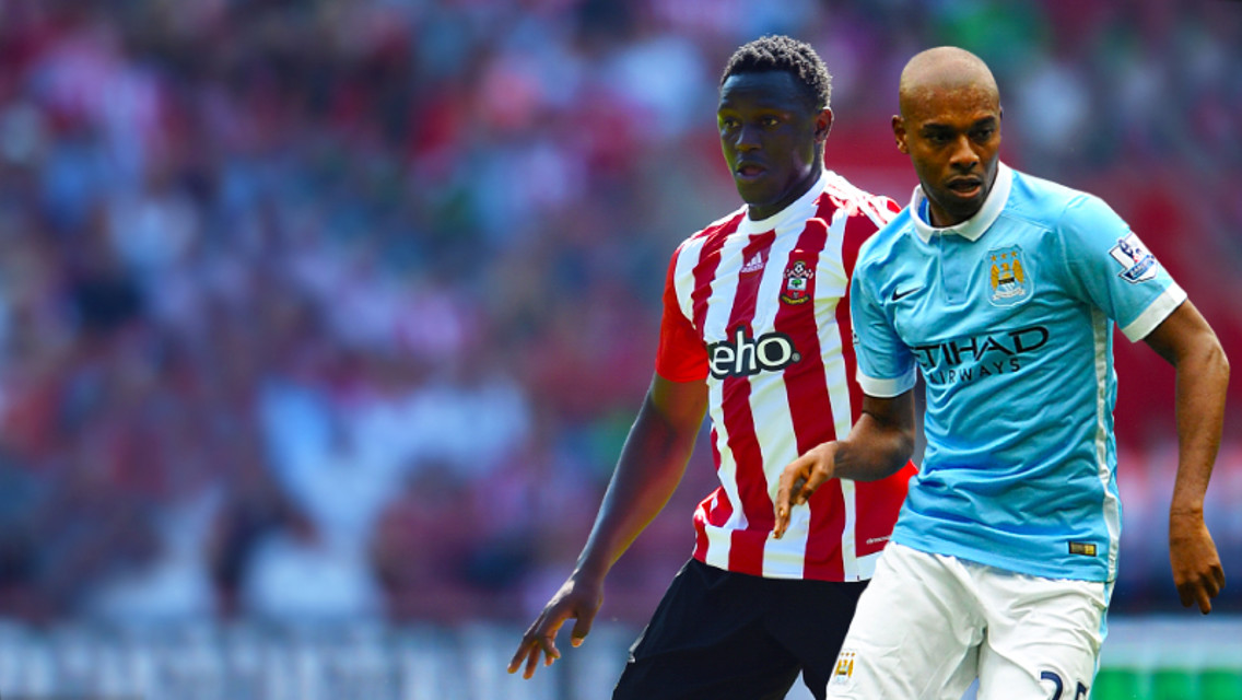 IT'S HARD TO BE A SAINT AGAINST CITY: Fernandinho v Wanyama could be quite a battle