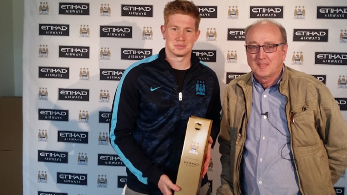 Kevin wins player of the month