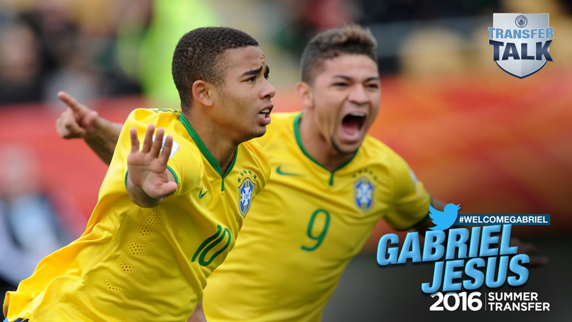 SIXTH SIGNING: Gabriel Jesus is a Blue