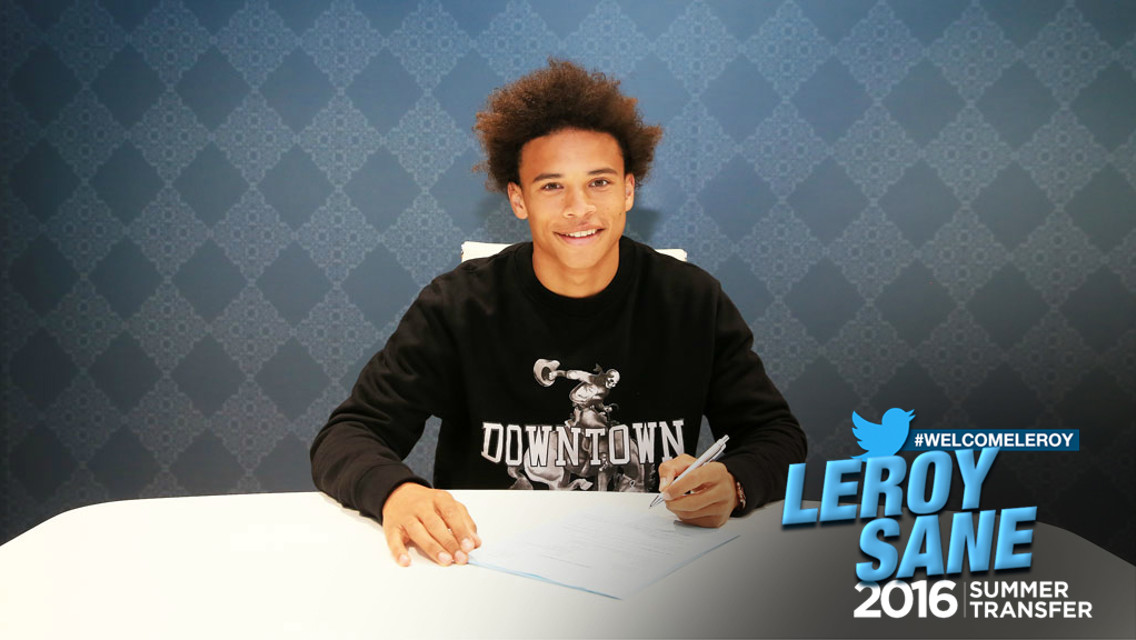 #WELCOMELEROY: Sane was born in Essen - Germany’s sixth largest city - to an athletic family
