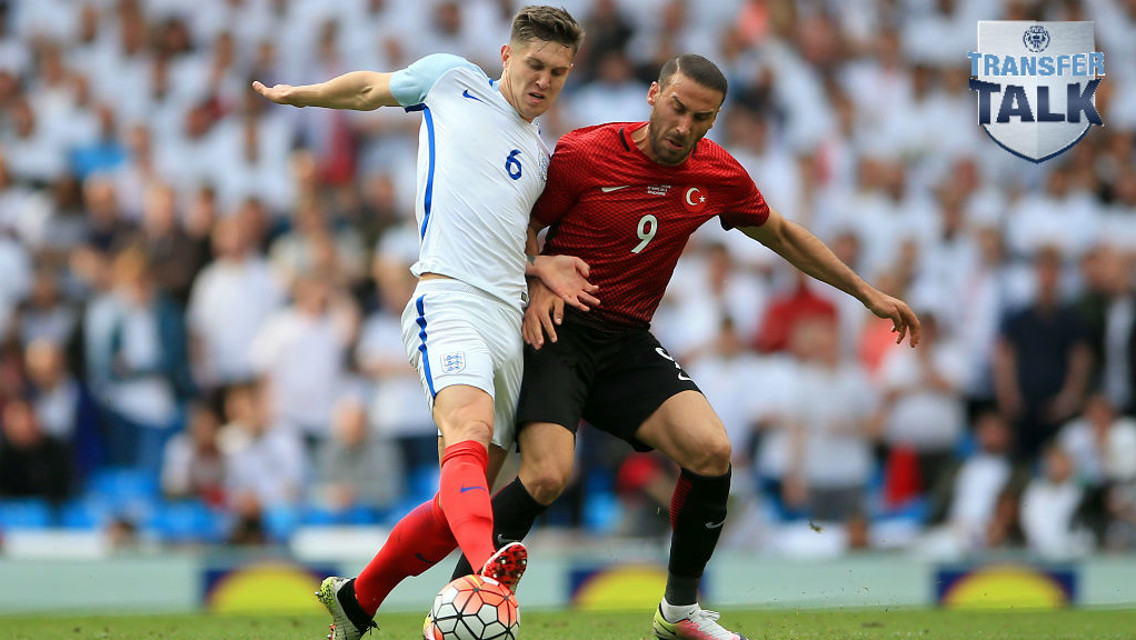 STONES: Could the defender be on his way to the Etihad Stadium?