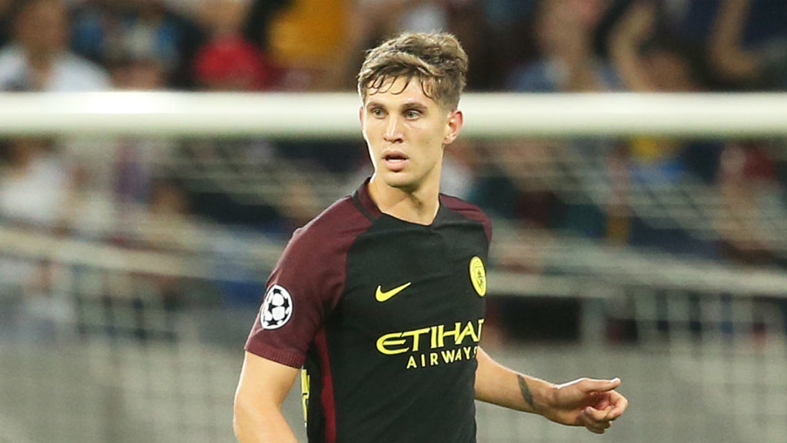 STONES: City's new defender put in a man of the match performance at Stoke
