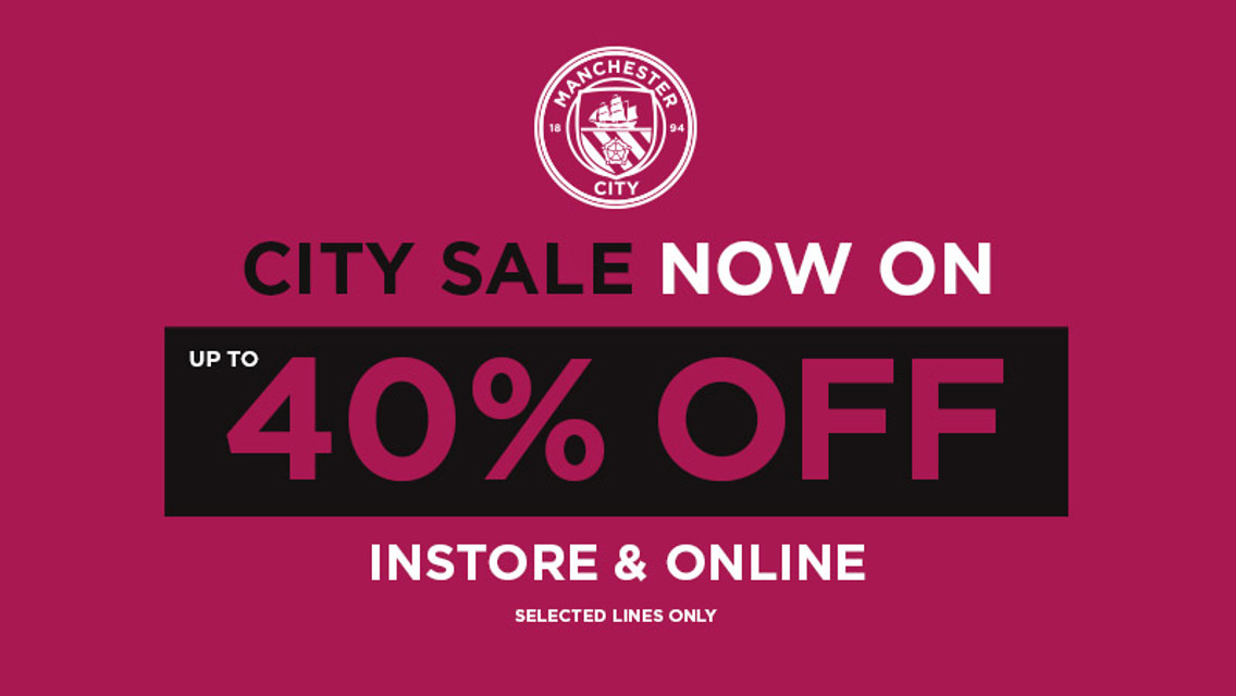 Get 40% off in the CityStore