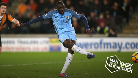 Every touch: Toure v Hull
