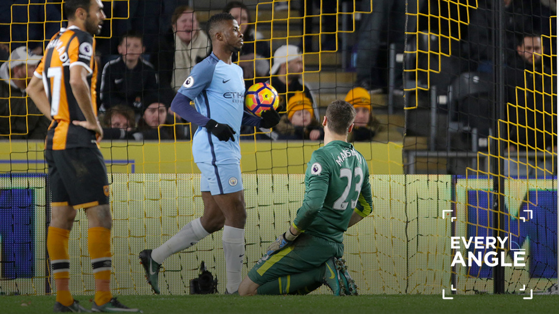 EVERY ANGLE: Kelechi Iheanacho v Hull City