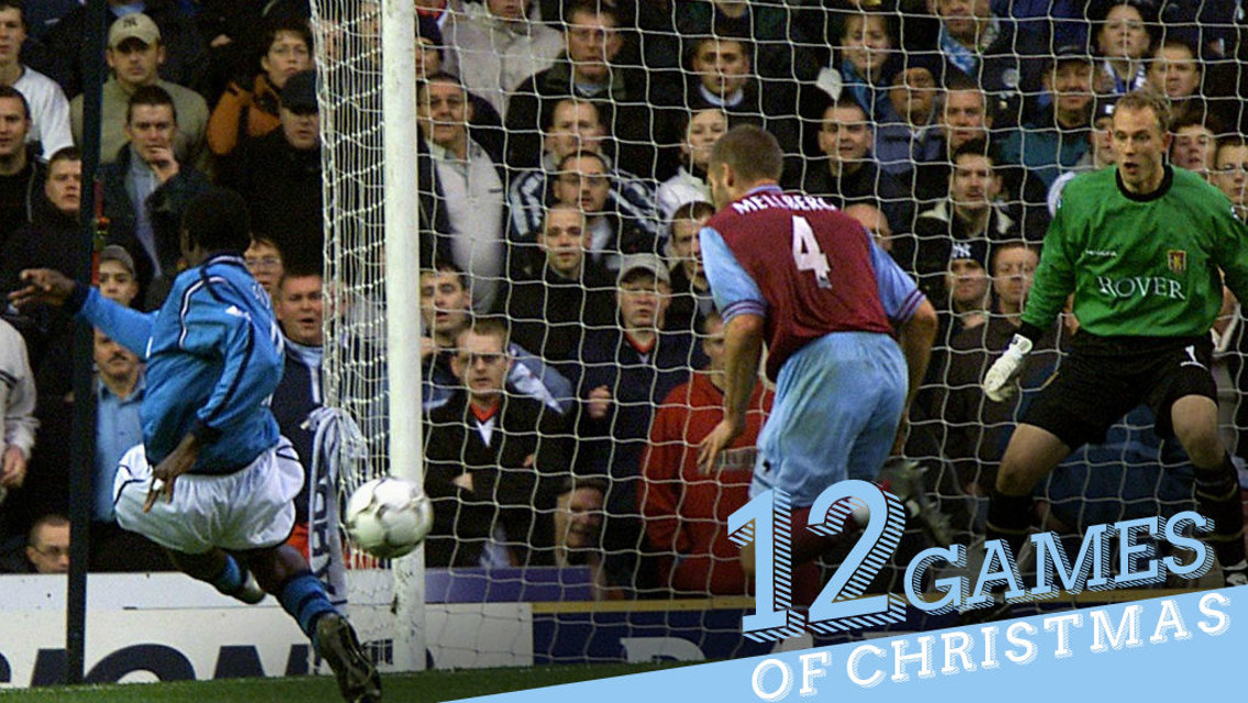 12 games of Christmas #8: City 3-1 Villa 2002