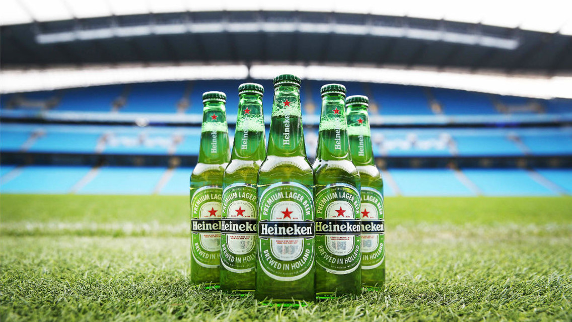 PARTNERS: Heineken have extended their partnership with Manchester City.