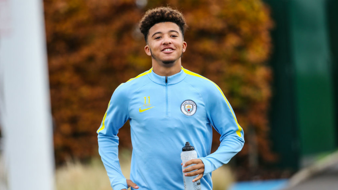 SANCHO: City's winger is in exceptional form so far this season