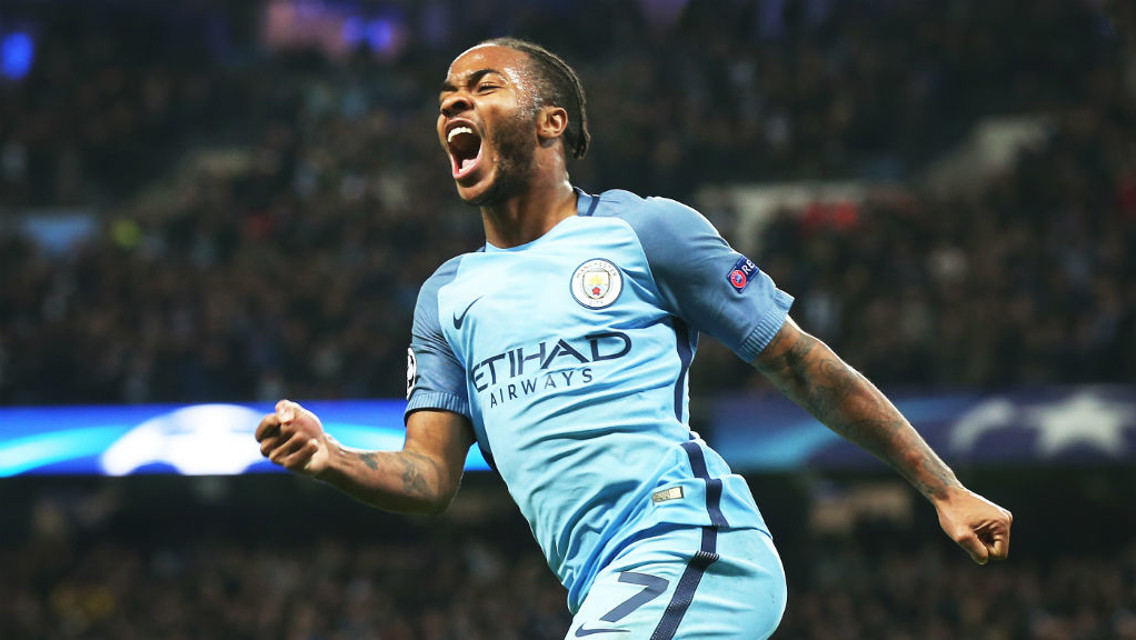 STERLING: City's winger has enjoyed a fantastic start to the season