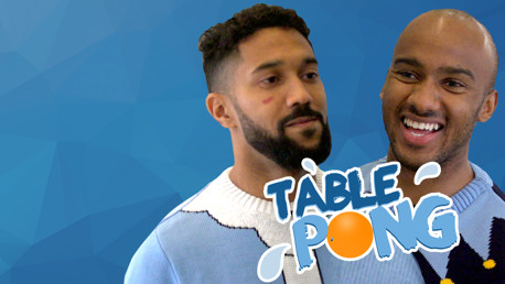 Fabian Delph v Gael Clichy: Table pong!