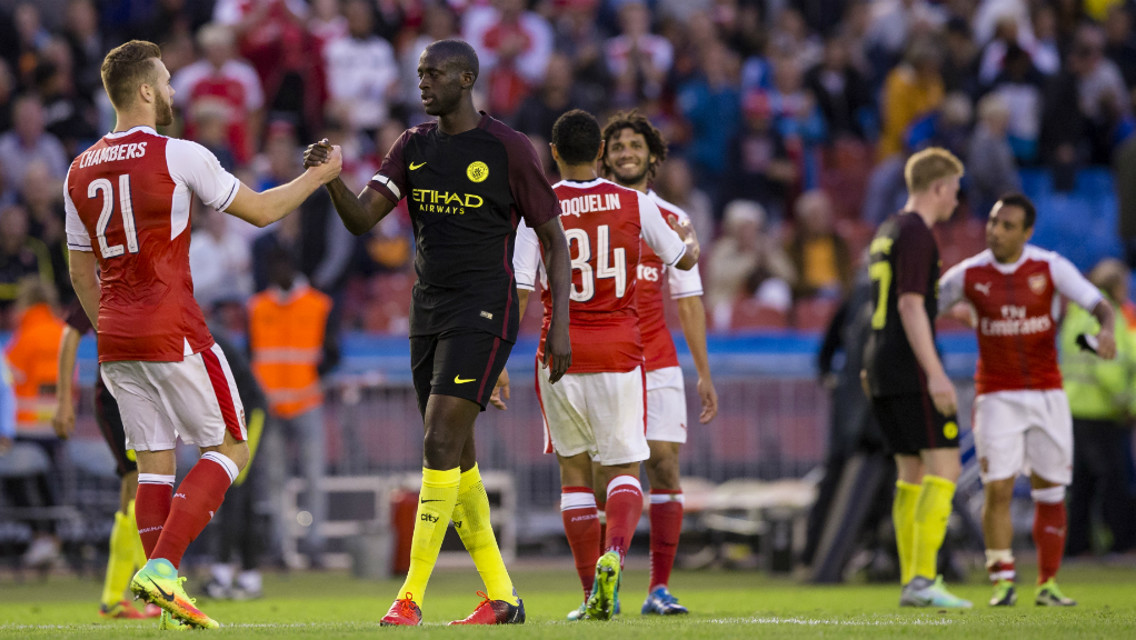 KEY MAN: Martin Keown believes Yaya Toure could be crucial for City against Arsenal