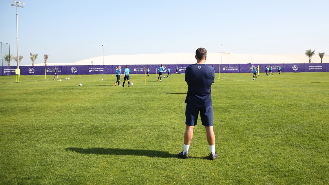 ONLOOKER: Allen is looking forward to the Premier League 2 this season.