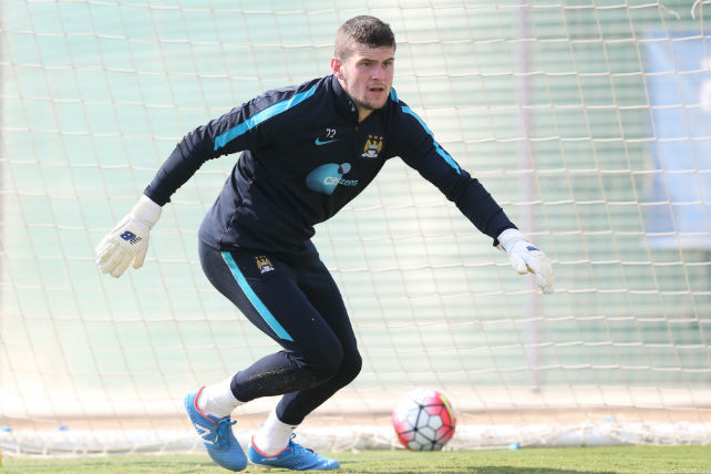 CHASE: O'Brien closes the ball down in training