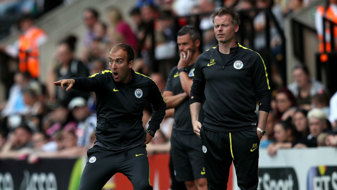 FOCUS: Cushing expects his side to keep working hard throughout the season.