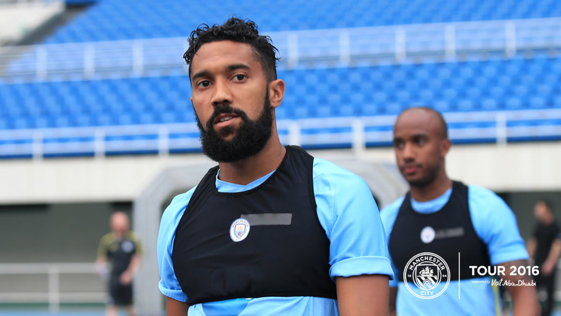GAEL FORCE: French full-back enjoying life under Pep.