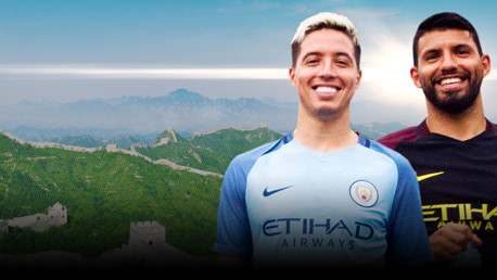 #cityontour: Football tennis on the Great Wall