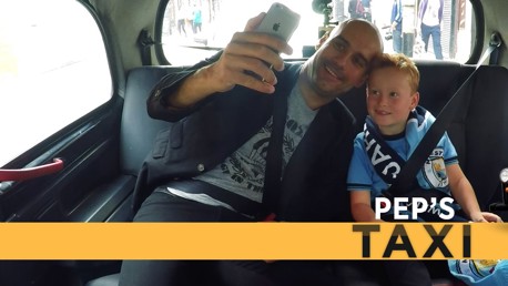 Pep's taxi: When Braydon met Pep...