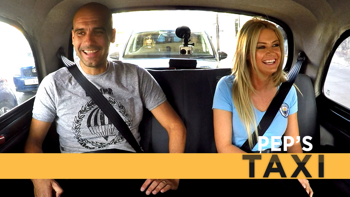 SURPRISE!: Imagine getting in a taxi and finding Pep Guardiola waiting for you!