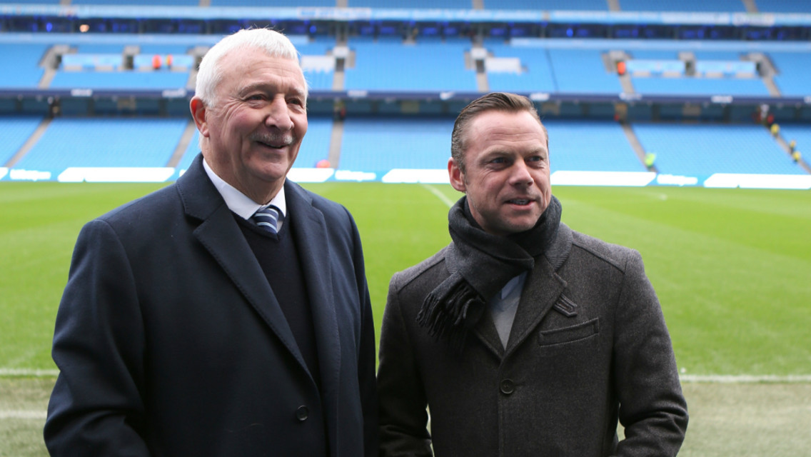 CLUB LEGENDS: Mike Summerbee and Paul Dickov