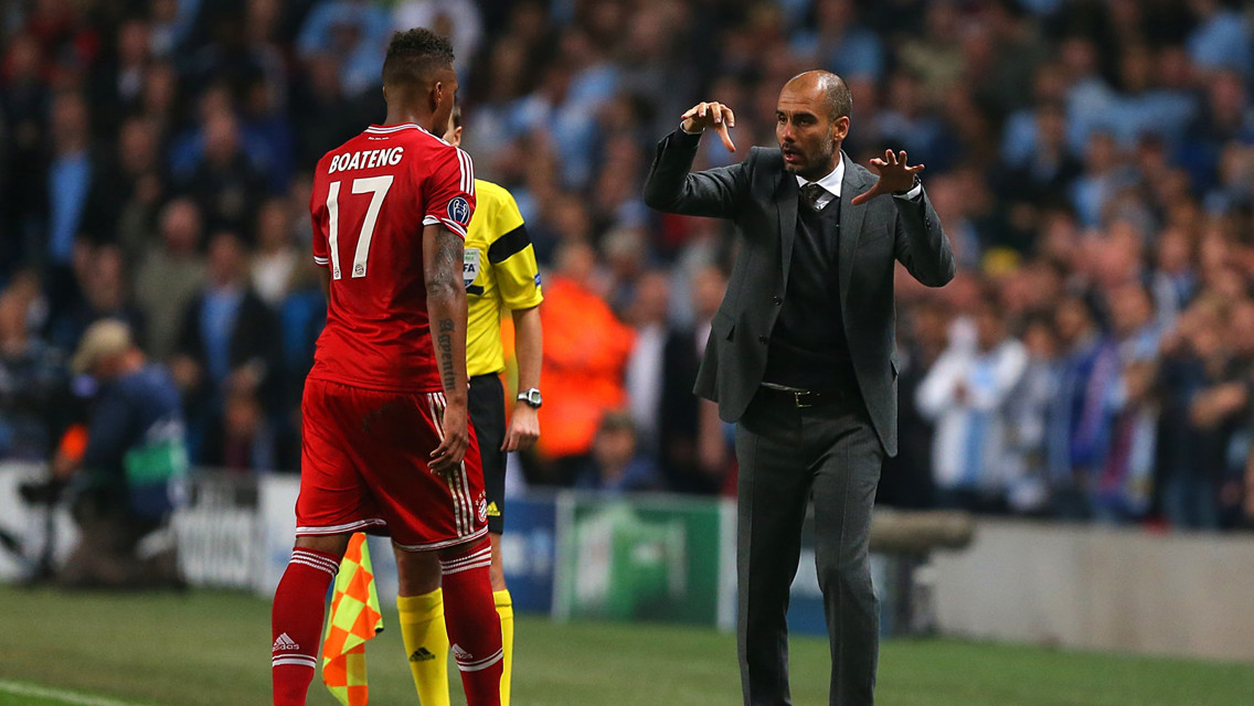 ORCHESTRATING: Pep conducting from the sidelines
