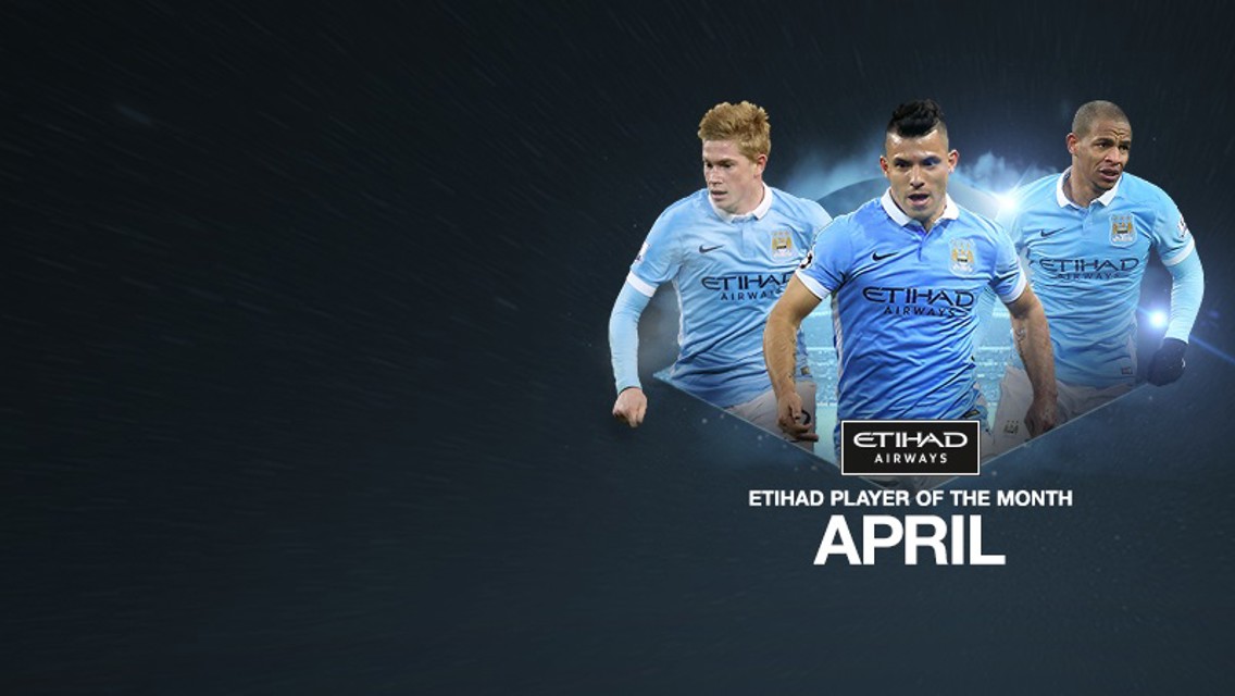 Etihad Player of the Month: April vote opens
