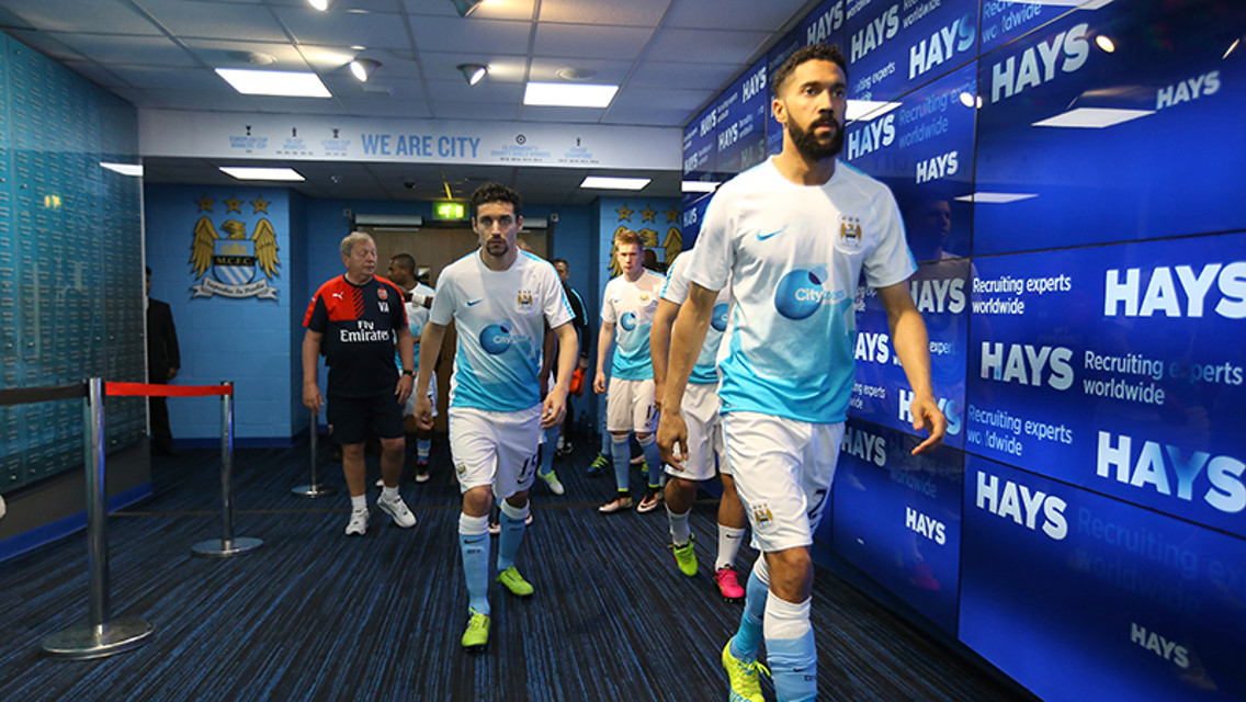 Tunnel cam v Arsenal