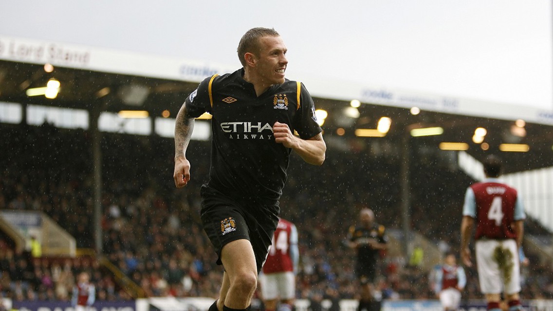 CRAIG BELLAMY: Leads the rout at Turf Moor in 2010
