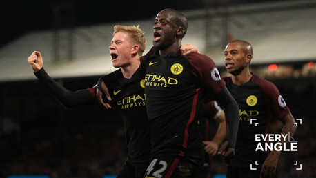 Every angle: Yaya Toure v Crystal Palace