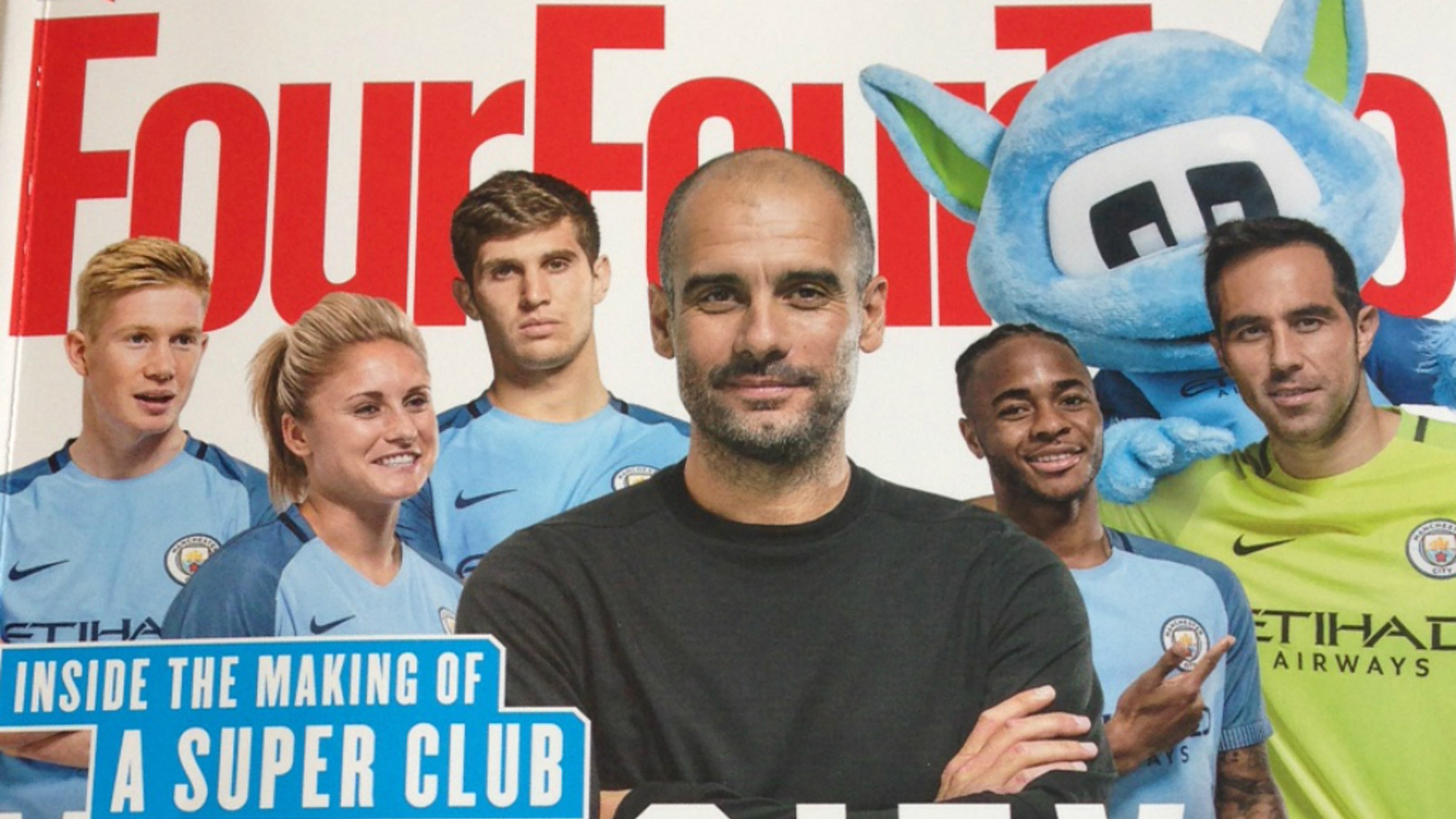 City are this month's FourFourTwo covers stars