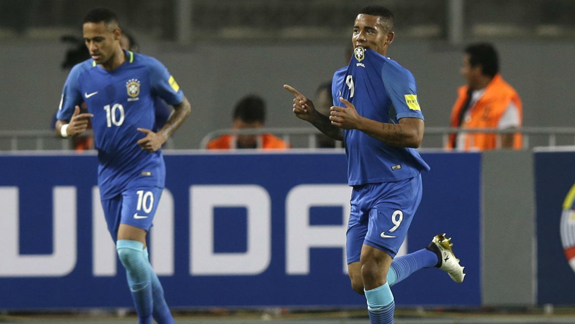 BOYS FROM BRAZIL: Neymar and Gabriel Jesus