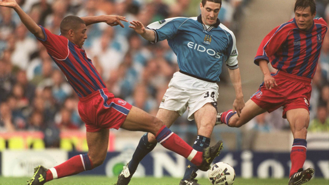 REPPING BOTH: Kennedy was a star for City and Palace 