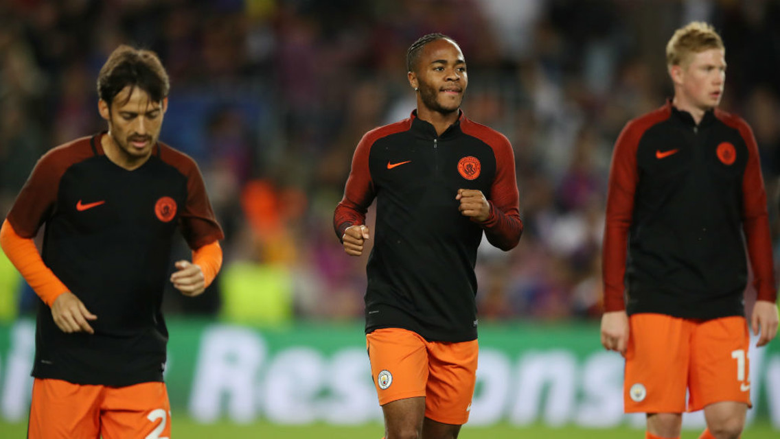 TRIO OF STARS: David Silva, Raheem Sterling and Kevin De Bruyne all feature on our list