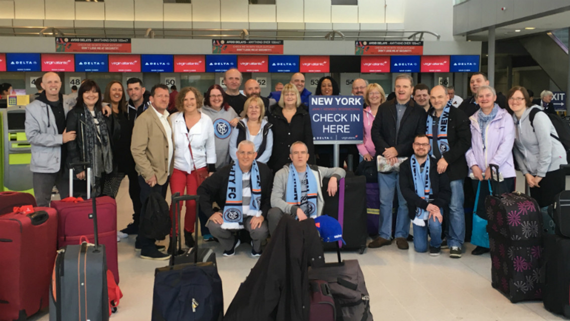 Reddish Blues embark on New York adventure
